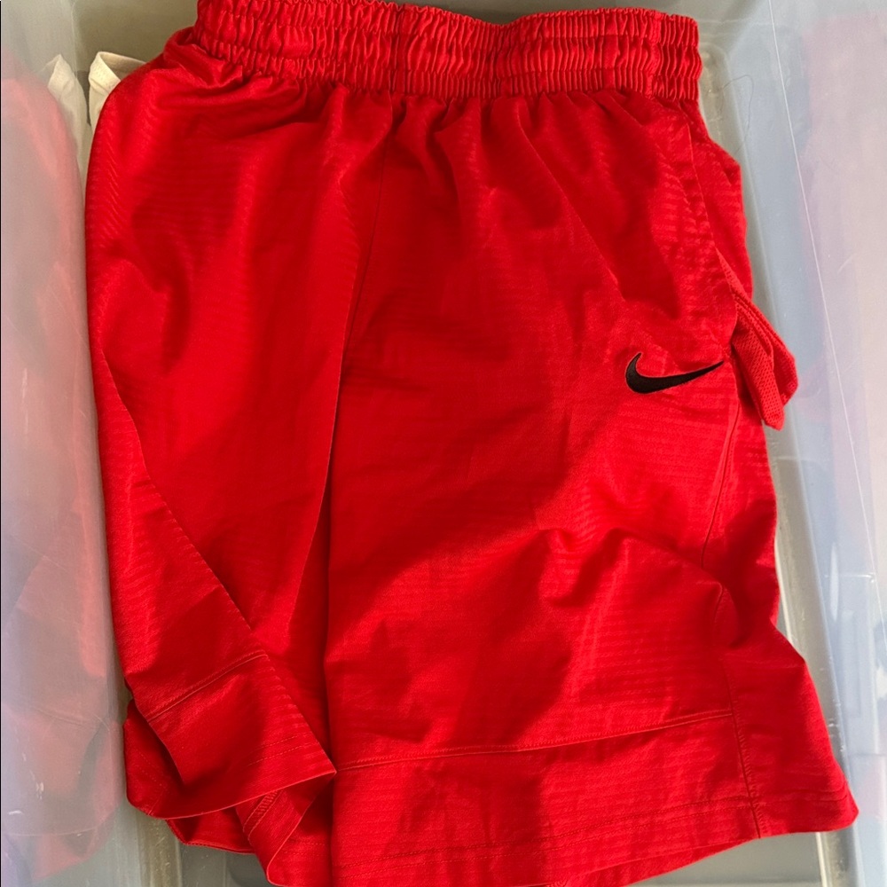 Nike Bright Red Sports Shorts